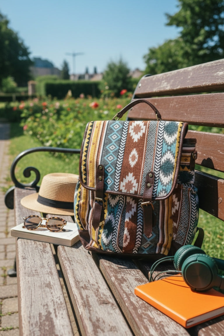 Multicolor Backpack 1